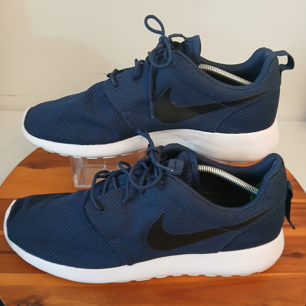 Nike Roshe One Men Size 14 Midnight Navy Running Shoes Sneakers 511881-405
